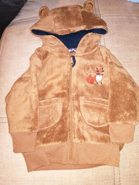 Chlupatá mikina s kapucí, lupilu,62