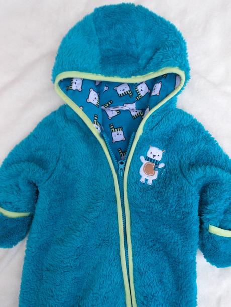 Zimní chlupatková kombinéza, overal, pepco,68