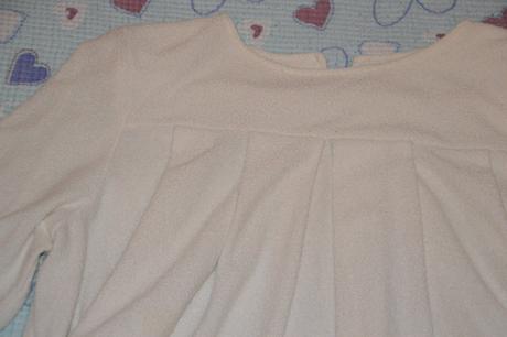 Bílá těhu halenka/ svetřík, salon r. loučková, l