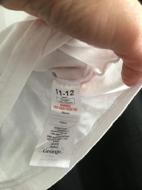 Vel. 146 bílé tričko, 146