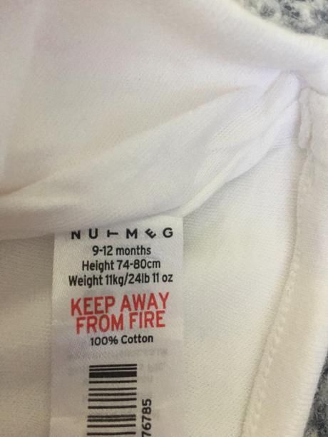 Motýlková bavl.čepička zn.nutmeg vel.74/80, nutmeg,74