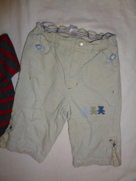 Nádherný komplet - svetr+manžestráky, baby club,68