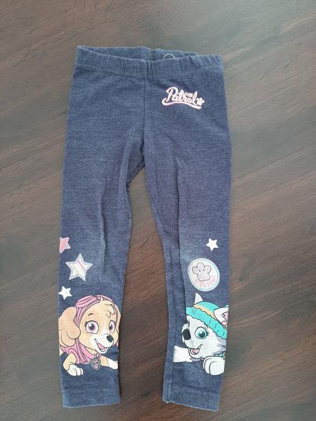 Modré legíny tlapková patrola paw patrol 98, primark,98