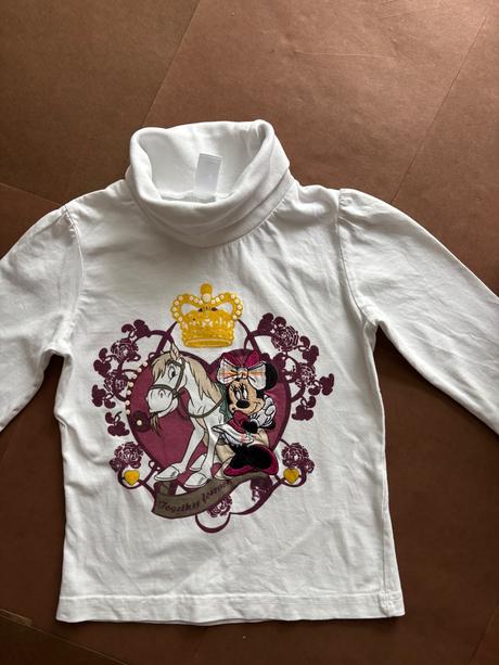 Rolák bílý disney - v.98/104, c&a,98