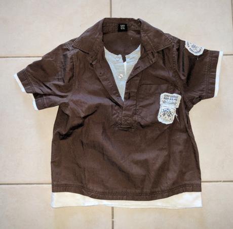 Košilové tričko s límečkem, next,116