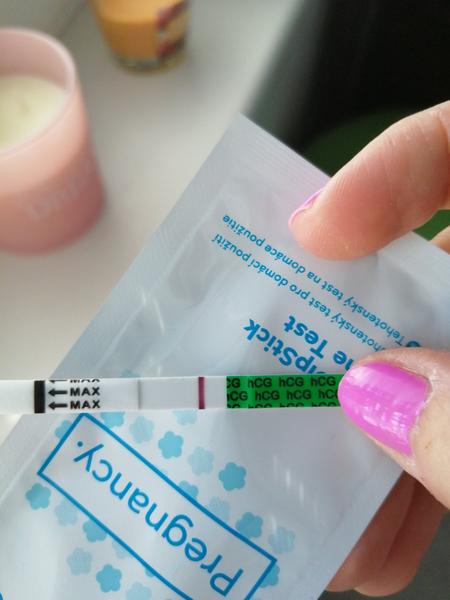 Je na těhotenském testu viditelný duch?