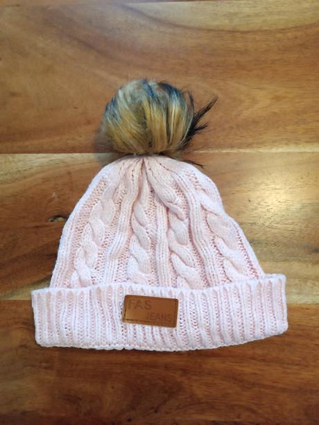 Dívčí čepice fas jeans, 110