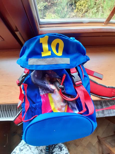 Sportovní batoh messi s číslem 10 na přezky,