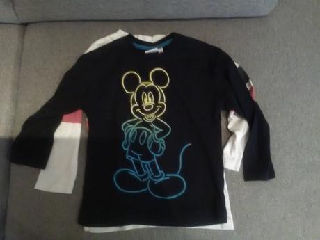 2x tričko, disney,104