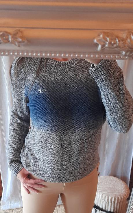 Hollister pánský ombre svetr, hollister,s