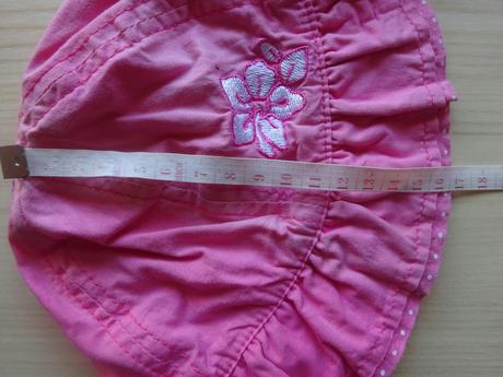 Letní klobouček s kytičkou, vel. 48, 86