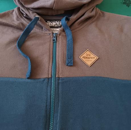 Chlapecká mikina na zip s kapucí reaper, s