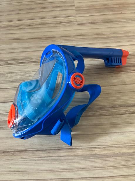 Celoobličejová šnorchlovací maska pro děti, 