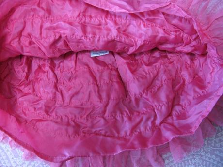 Růžová tylová tutu sukně, matalan,86