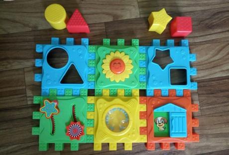 Multifunkční hračka, vkládačka, 2v1, 