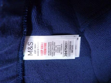 Ms šortky s volánky vel. 110, marks & spencer,110