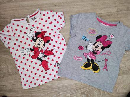 Trička minnie vel. 92-98, 92