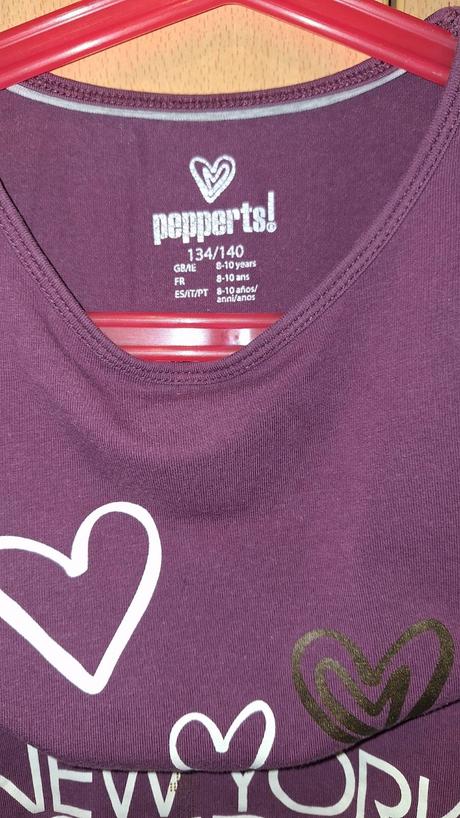 Dívčí triko pepperts na 8-10l vel.134/140, pepperts,134