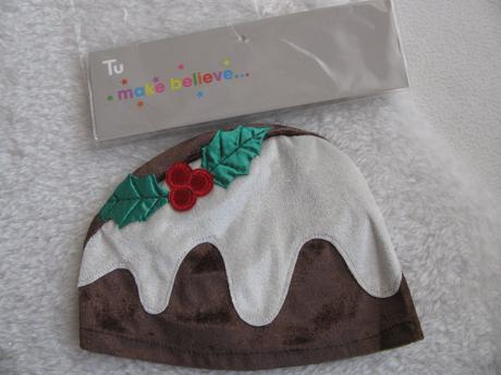 Krásný karneval - vánoční baňka s čepičkou,