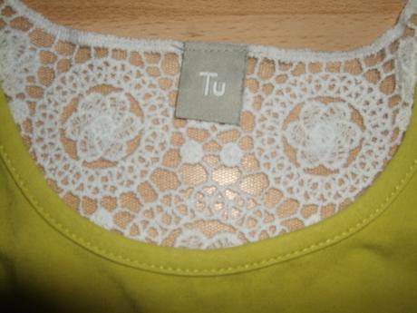 Top s čipkovým vsadením vzadu zn. tu, tu,128
