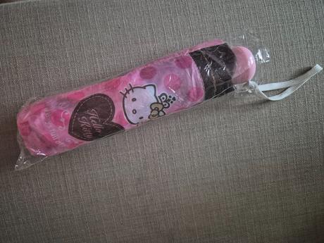 Dívčí skládací deštník hallo kitty, 