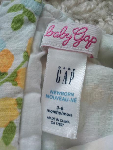 Šaty zn.baby gap,vel.68, gap,68