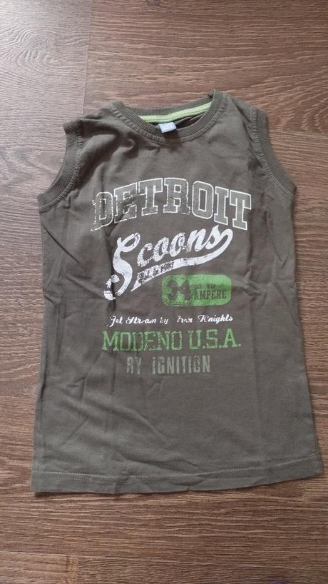 Khaki letní nátělník 128, dopodopo,128