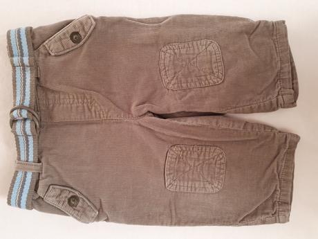 Dětské zateplené (vyteplené) kalhoty, 74,baby club, baby club,74