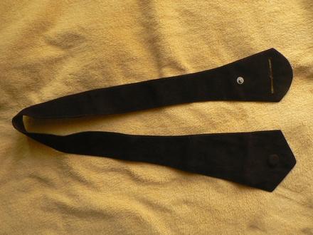 Tmavě hnědý sametový pásek opasek do pasu, 