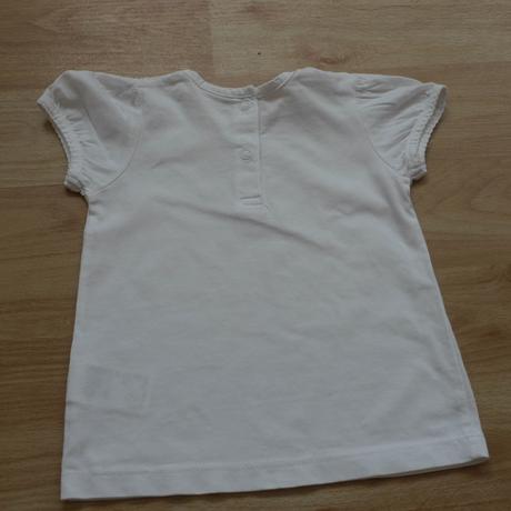 Bile tricko vel.74 h&m, h&m,74