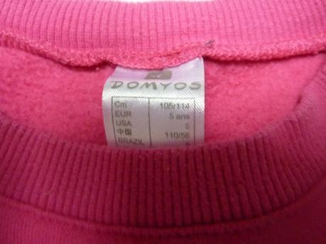 Mikina domyos vel. 110, domyos,110