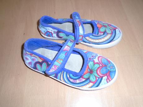 Plátěnky tenisky bačkory 18 cm, vel 28/29, 28