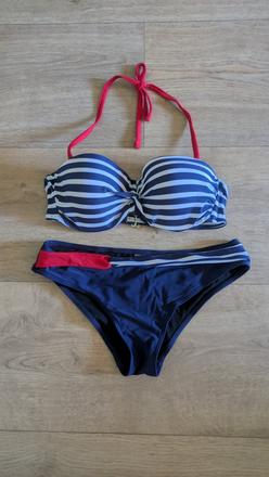 Aa08 dámské bikiny, dvoudílné plavky vel. s, 36, s