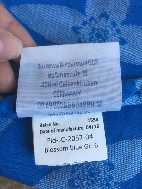 Nosící šátek, fidella