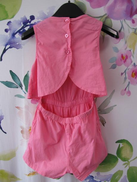 Letní plátěný kraťasový overal, f&f,110