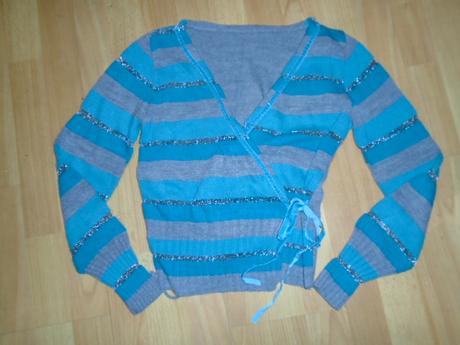 Svetr bolerko protkaný vel m, m