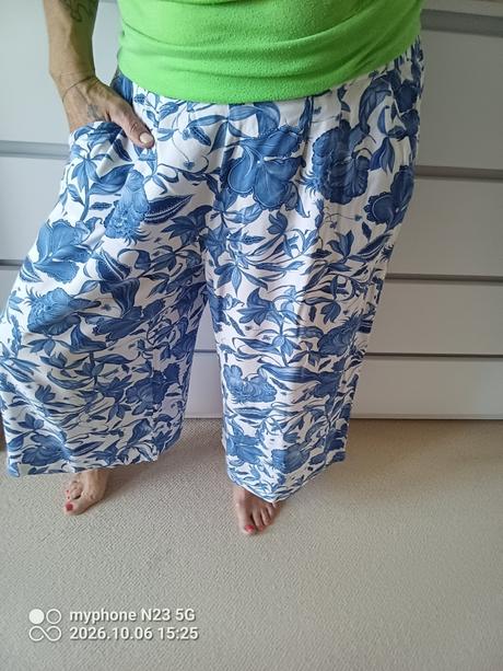 Kalhoty široké zn."h&m" vel."42", h&m,42