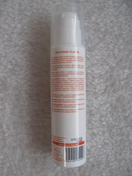 Aktivní zklidňující mléko po opalování, 