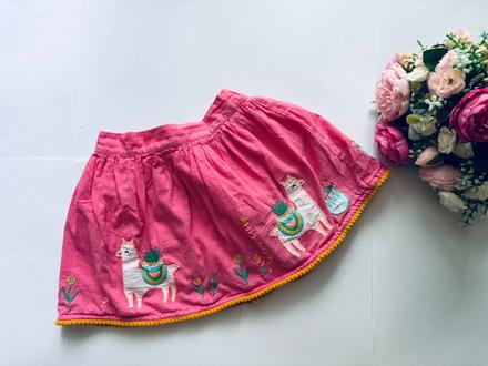 Sukně s výšivkou - v.2/3 roky, nutmeg,98