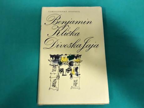 Kniha knížka benjamin klička divoška jaja,