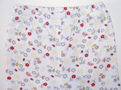 J677 legíny s květy vel. 62, disney,62