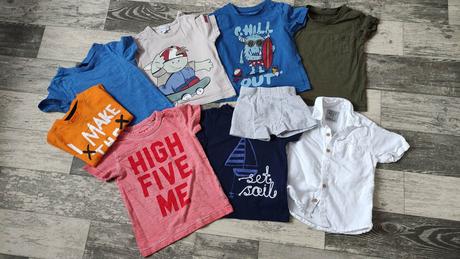 Triko/trika pro kluka vel.80/86,86/92, next,80