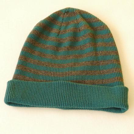 134/152 h&m cepice zeleno-seda, h&m,134