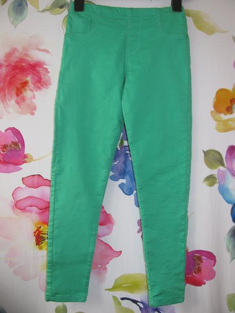 Strečové přiléhavé jeggings kalhoty, st. bernard,140