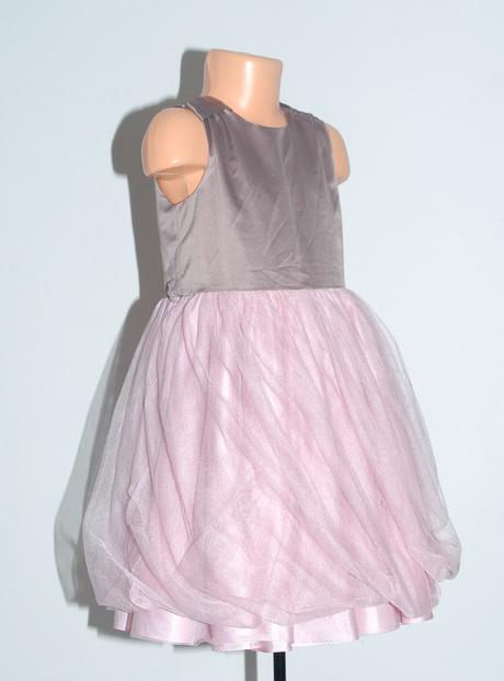 Slavnostní společenské dívčí šaty princezna -vady, 