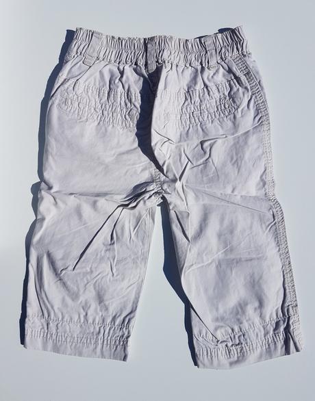 C170 dívčí / chlapecké plátěné kalhoty vel. 80, 80