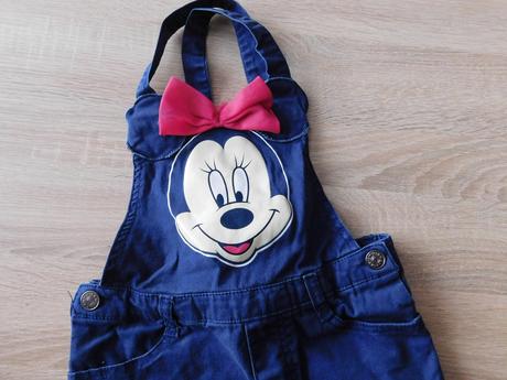 Laclové kraťasy disney s minnie vel.122, disney,122