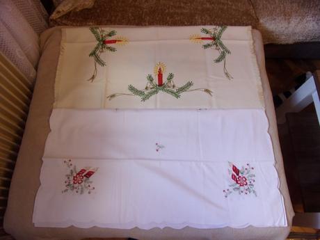 Vyšívané vánoční ubrusy, 