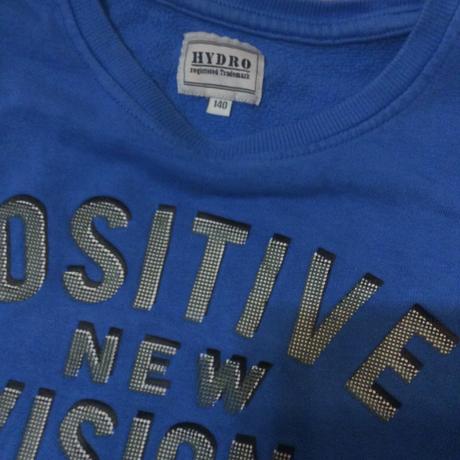 Bavlněná mikina s nápisem, 140