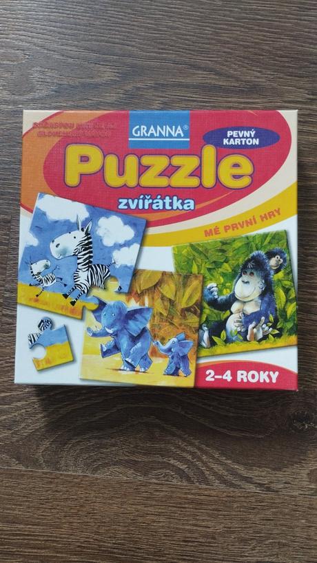 Puzzle se zvířaty, 
